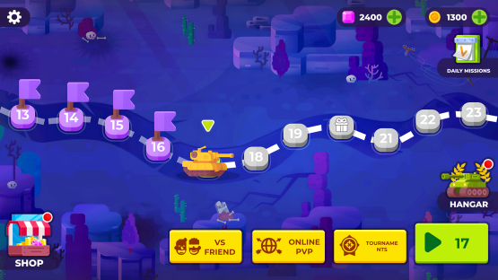اندروید Tank Stars دانلود بازی
