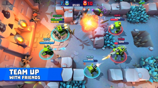 اندروید Tanks a Lot - 3v3 Battle Arena دانلود بازی