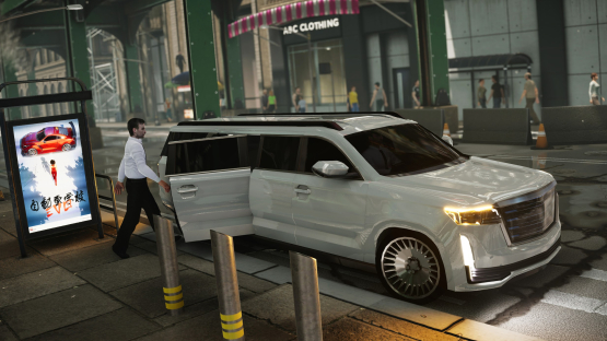 اندروید Taxi Car Simulator : EVO دانلود بازی