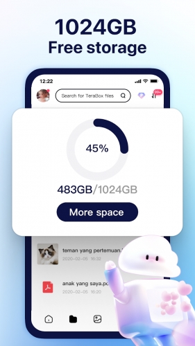 اندروید TeraBox: Cloud Storage Space دانلود برنامه