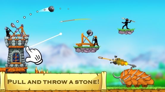 اندروید The Catapult 2 : bone masters دانلود بازی