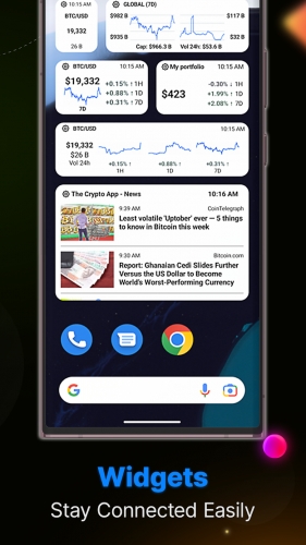 اندروید The Crypto App: News & Alerts دانلود برنامه