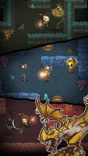 اندروید The Greedy Cave دانلود بازی