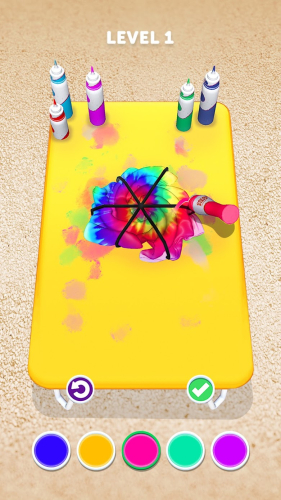 اندروید Tie Dye دانلود بازی
