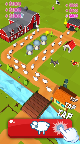 اندروید Tiny Sheep Tycoon - Idle Wool دانلود بازی