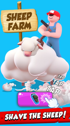 اندروید Tiny Sheep Tycoon - Idle Wool دانلود بازی