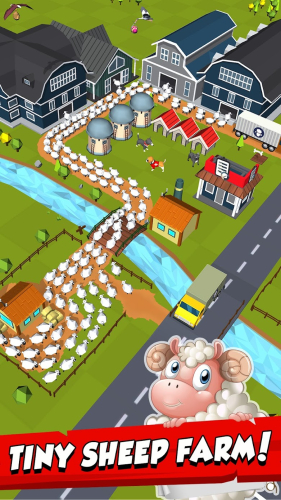 اندروید Tiny Sheep Tycoon - Idle Wool دانلود بازی