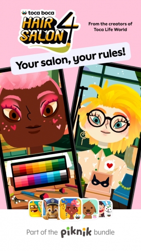 اندروید Toca Boca Hair Salon 4 دانلود بازی