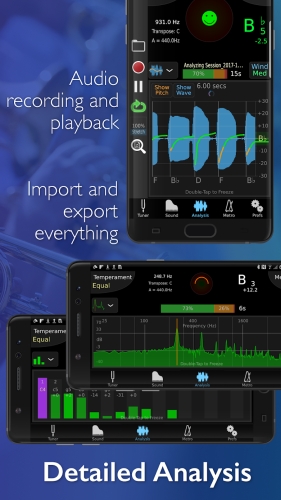 اندروید TonalEnergy Tuner & Metronome دانلود برنامه