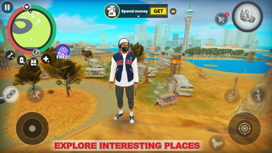 اندروید Vegas Crime Simulator دانلود بازی