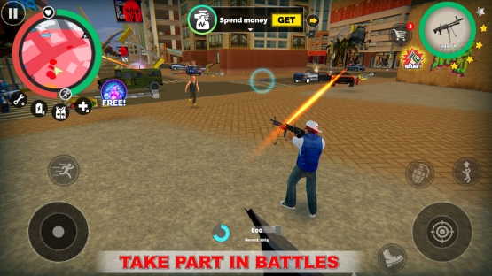 اندروید Vegas Crime Simulator دانلود بازی