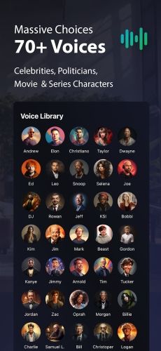 اندروید Voices AI - Change Your Voice دانلود برنامه
