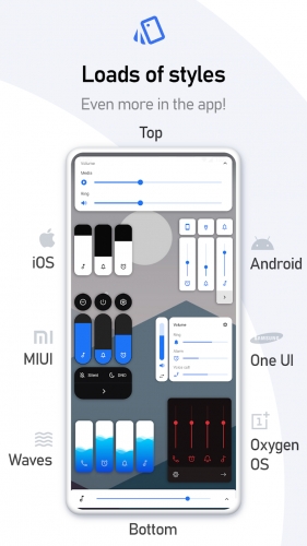اندروید Volume Styles - Custom control دانلود برنامه