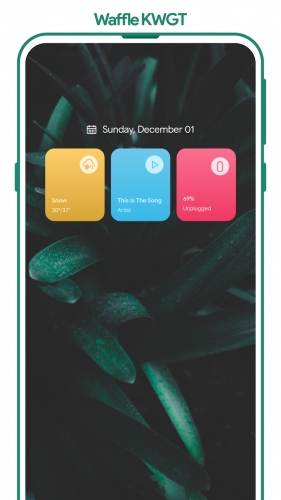اندروید Waffle for KWGT Pro دانلود برنامه