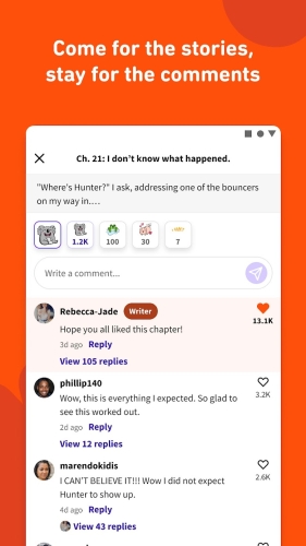 اندروید Wattpad - Read & Write Stories دانلود برنامه