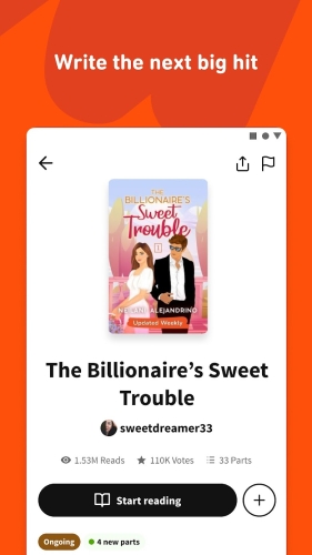 اندروید Wattpad - Read & Write Stories دانلود برنامه