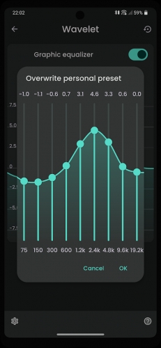 اندروید Wavelet: headphone specific EQ دانلود برنامه