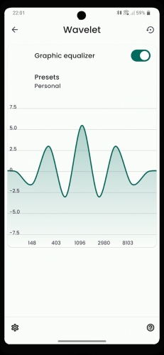 اندروید Wavelet: headphone specific EQ دانلود برنامه