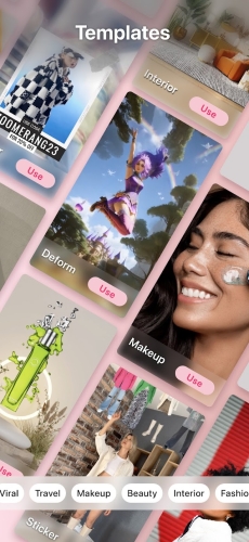 اندروید Zoomerang - Ai Video Maker دانلود برنامه