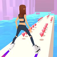 Sky Roller: Rainbow Skating بازی