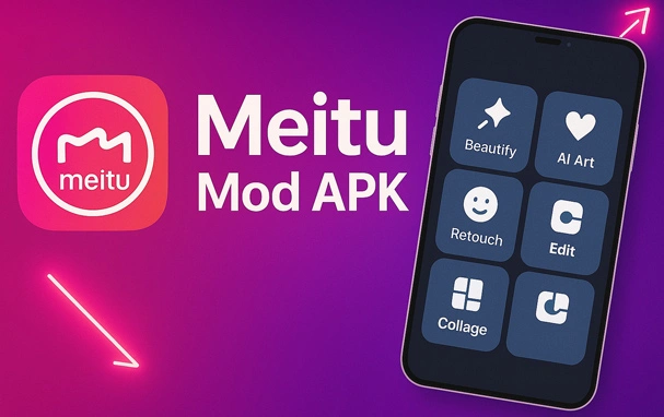برنامه meitu mod
